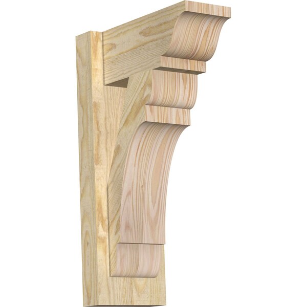 Ekena Millwork Olympic Traditional Rough Sawn Outlooker, Douglas Fir, 6"W x 12"D x 20"H OUT06X12X20OLY01RDF - main